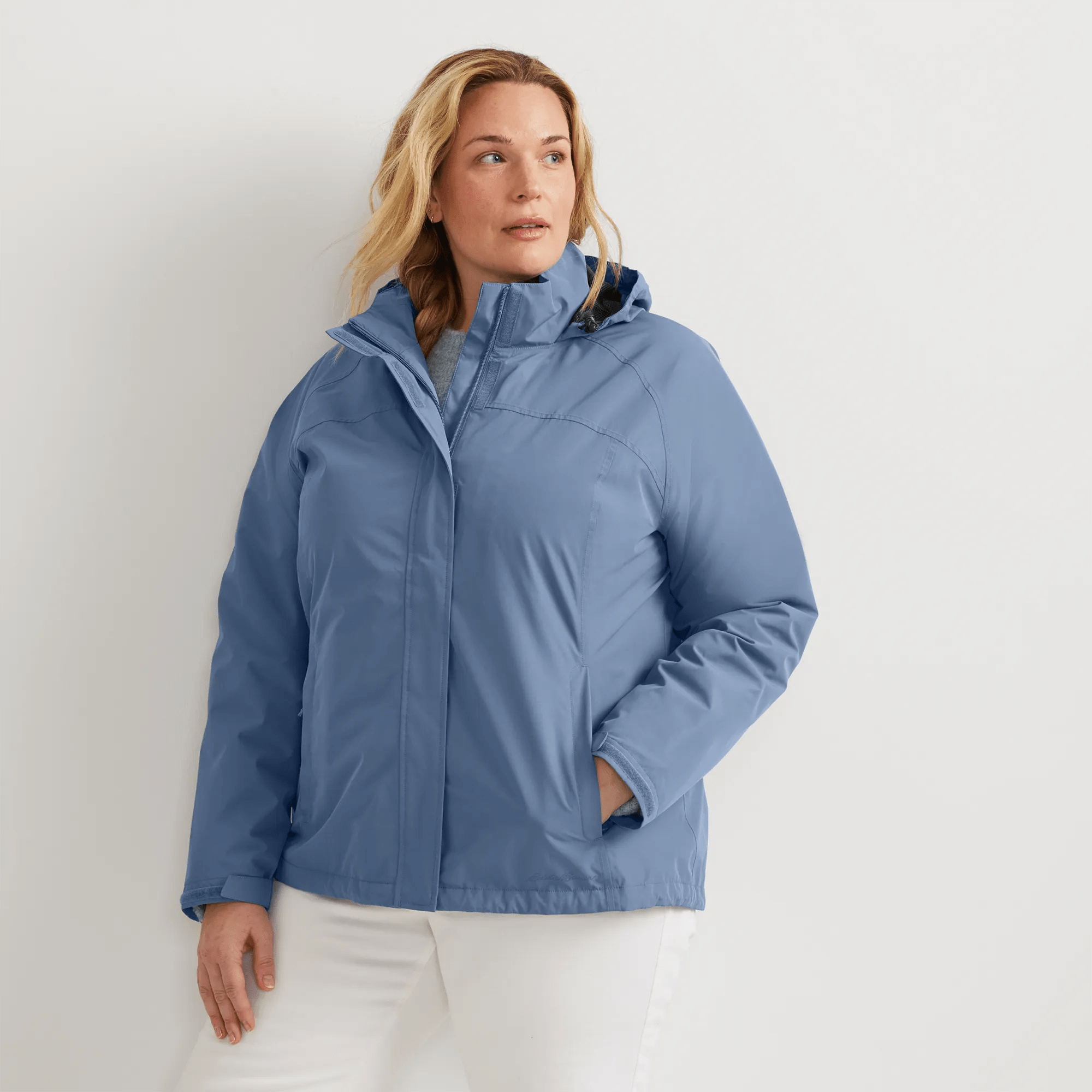 Rainfoil® Waterproof Packable Hooded Rain Jacket