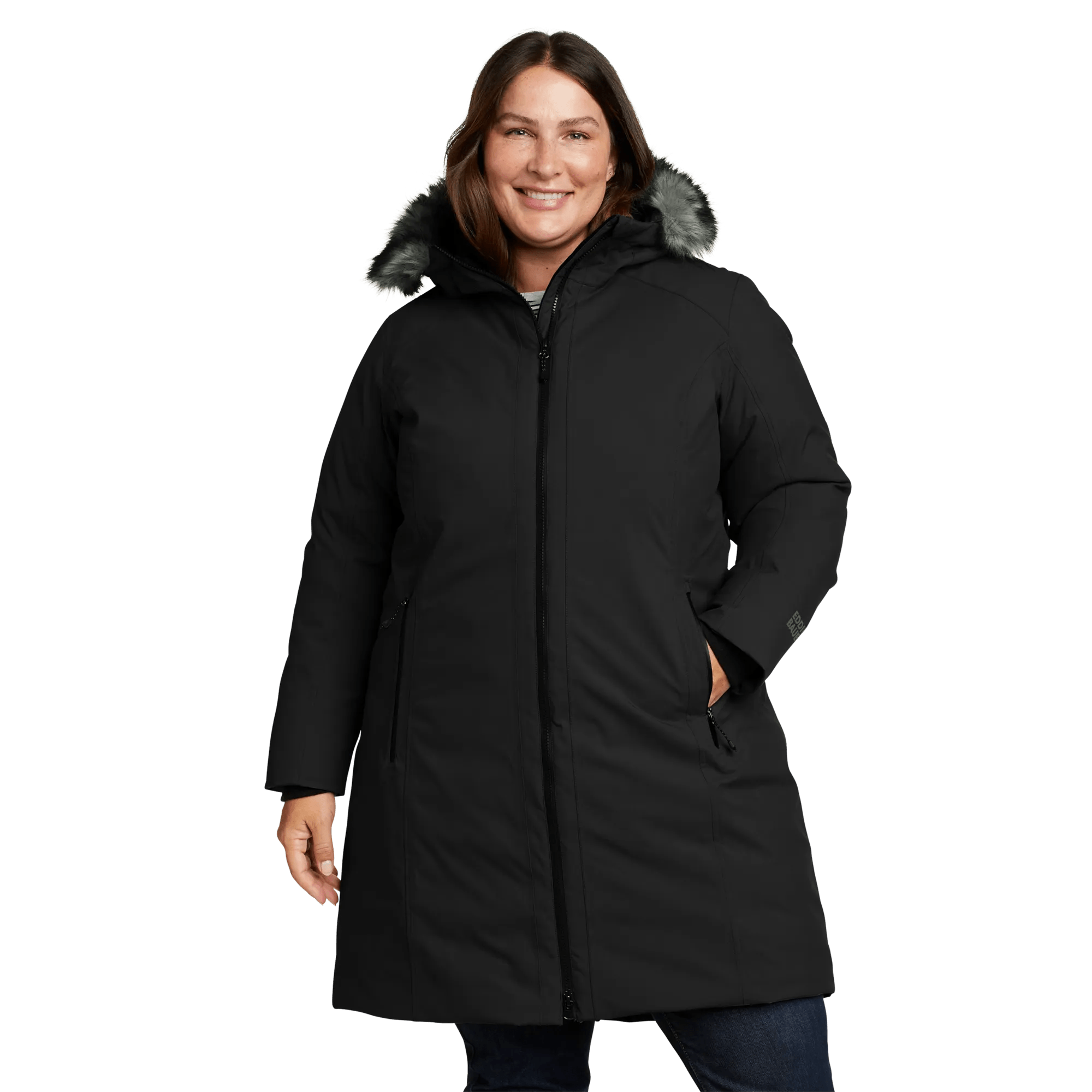 Olympia Waterproof Down Hooded Stadium Coat