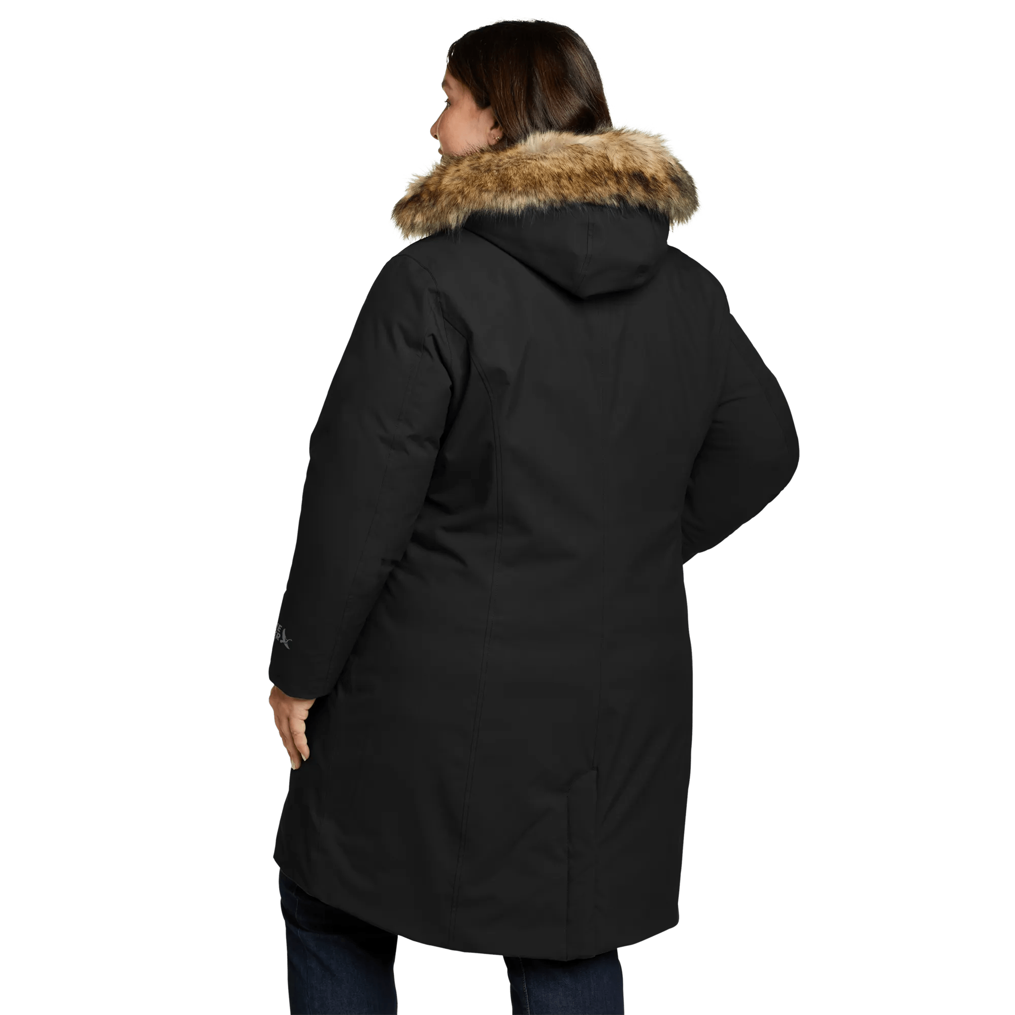 Olympia Waterproof Down Hooded Stadium Coat