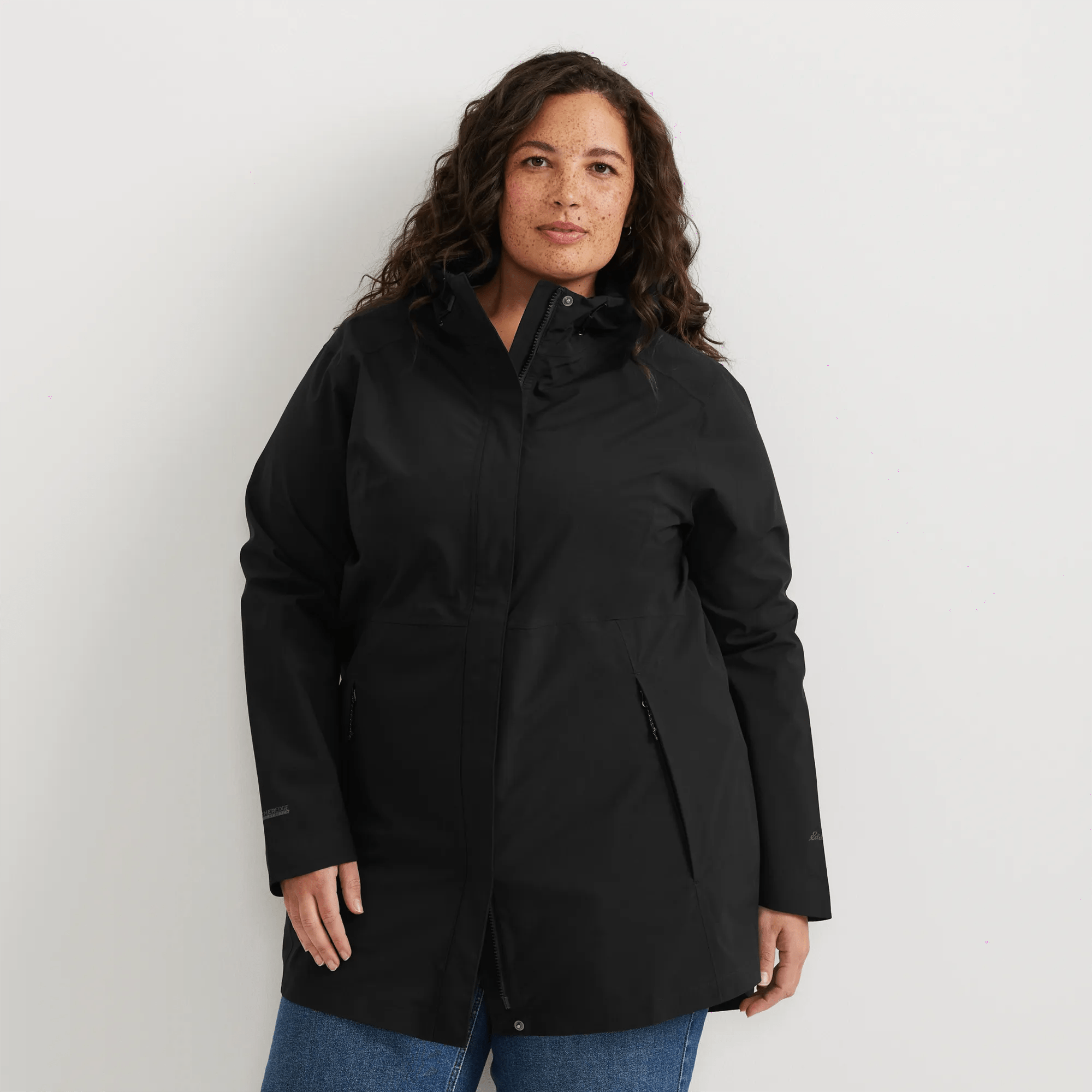 Cloud Cap Waterproof Stretch Hooded Rain Parka