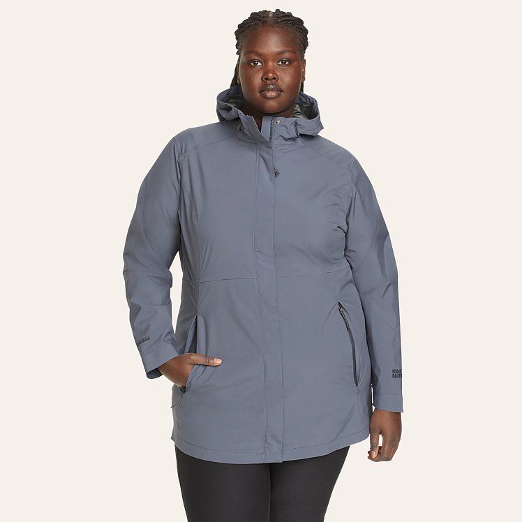 Waterproof rain parka sales