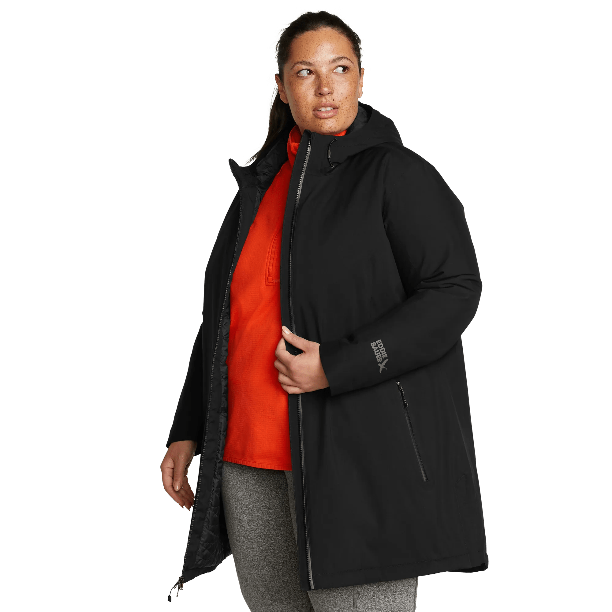 Cloud Cap Stretch Insulated Waterproof Trench Coat