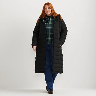 Women's EB Stretch Down Hooded Duffle Coat