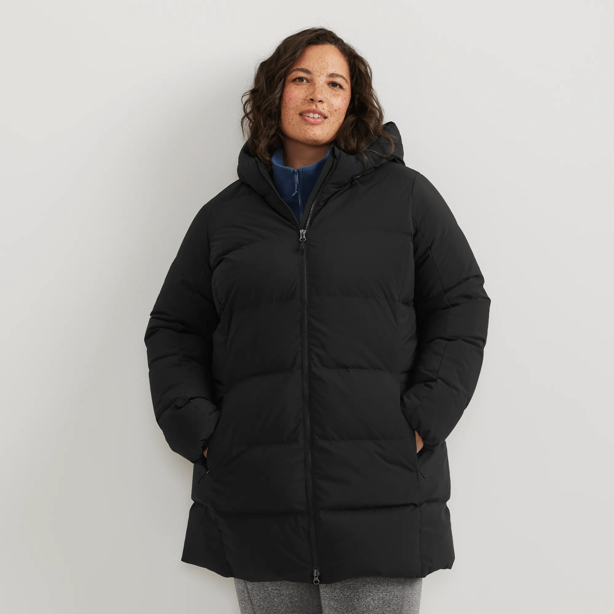 Essential Down Hooded Parka