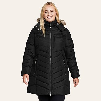 DISCONTINUED EDDIE BAUER® SOFT SHELL LADIES' PARKA. EB537