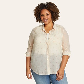 Womens Packable Long-Sleeve Shirt
