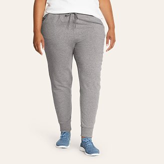 Womens Cozy Camp Fleece Jogger Pants