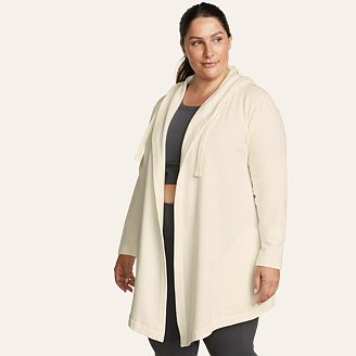 Womens Motion Cozy Camp Open Wrap