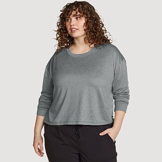 Womens Surreal Travel Long-Sleeve Shirt