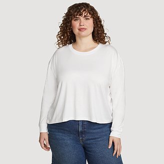 Womens Surreal Travel Long-Sleeve Shirt