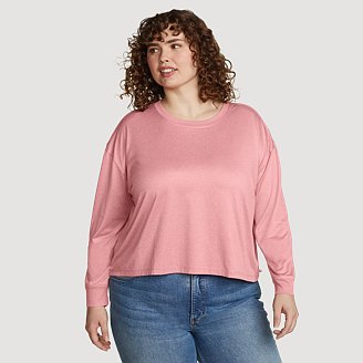 Womens Surreal Travel Long-Sleeve Shirt