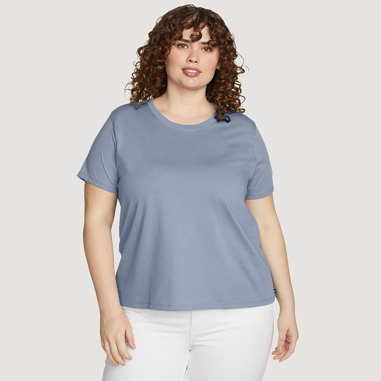 Women's Everyday Essentials Short-sleeve T-shirt Solid Eddie Bauer