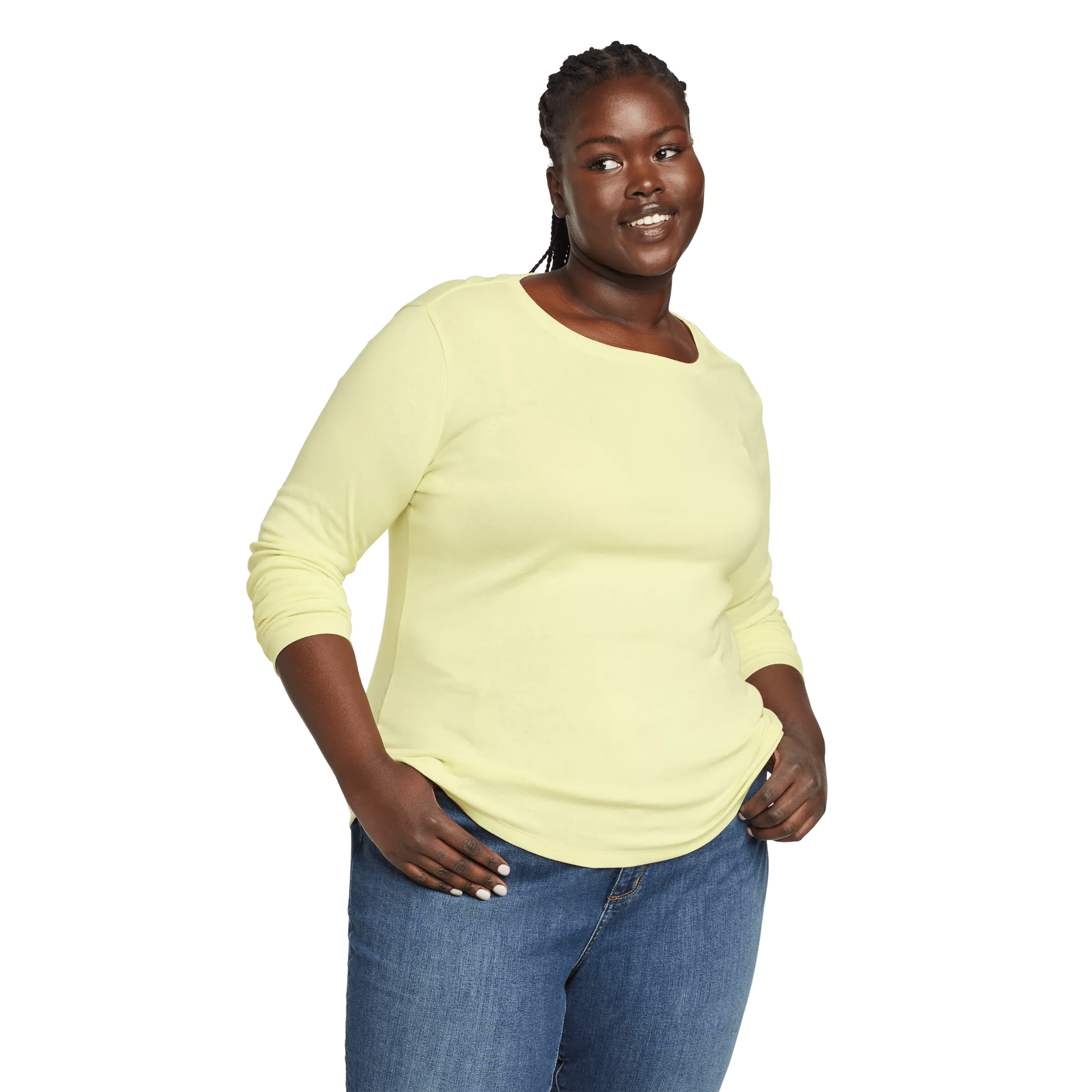 Women's Favorite Long-Sleeve Crewneck T-Shirt