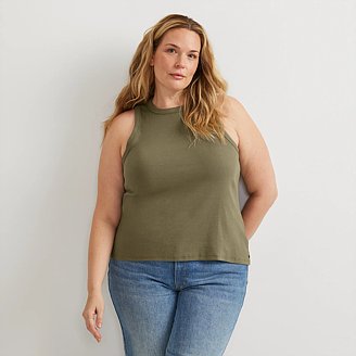 Women's Essential Ribbed Tank
