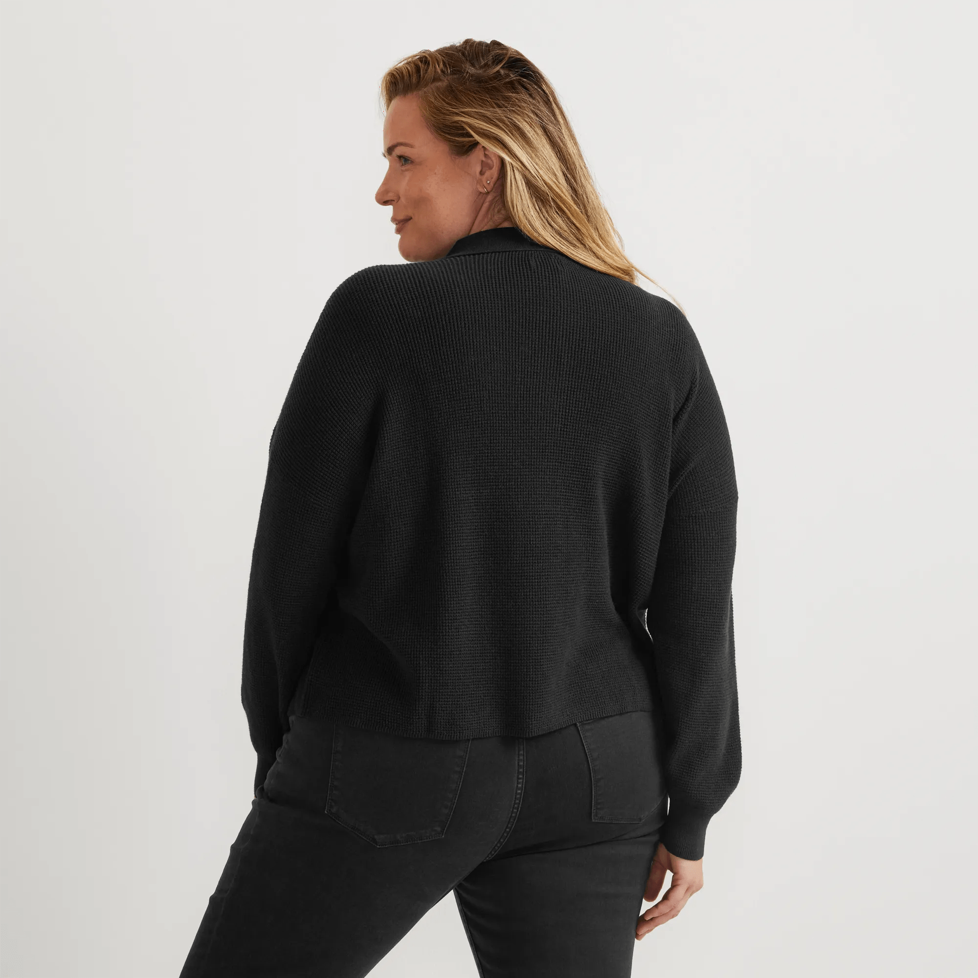 Signature Johnny Collar Sweater