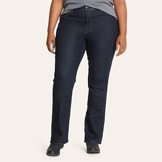 Womens Voyager High-Rise Bootcut Jeans - Classic Fit