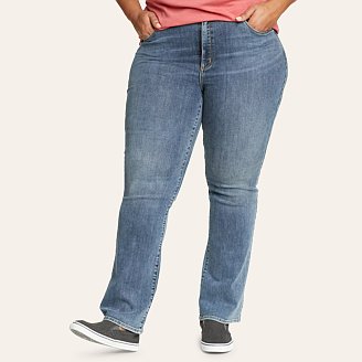 Womens Voyager High-Rise Bootcut Jeans - Classic Fit
