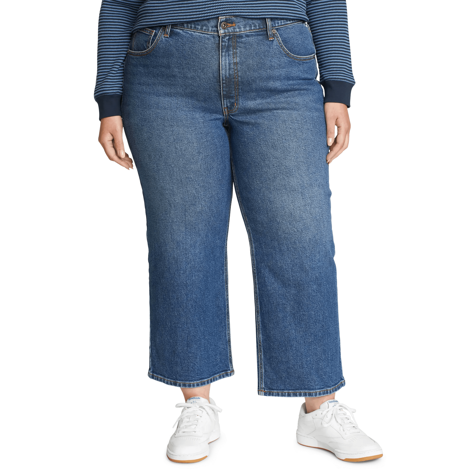 Authentic Everyday High-Rise Cropped Jeans