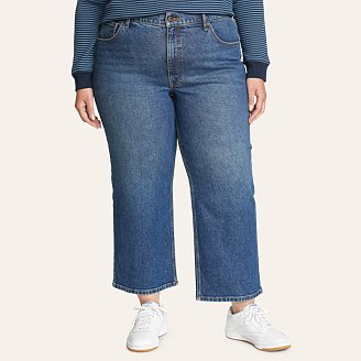 Women's Authentic Everyday High-Rise Cropped Jeans