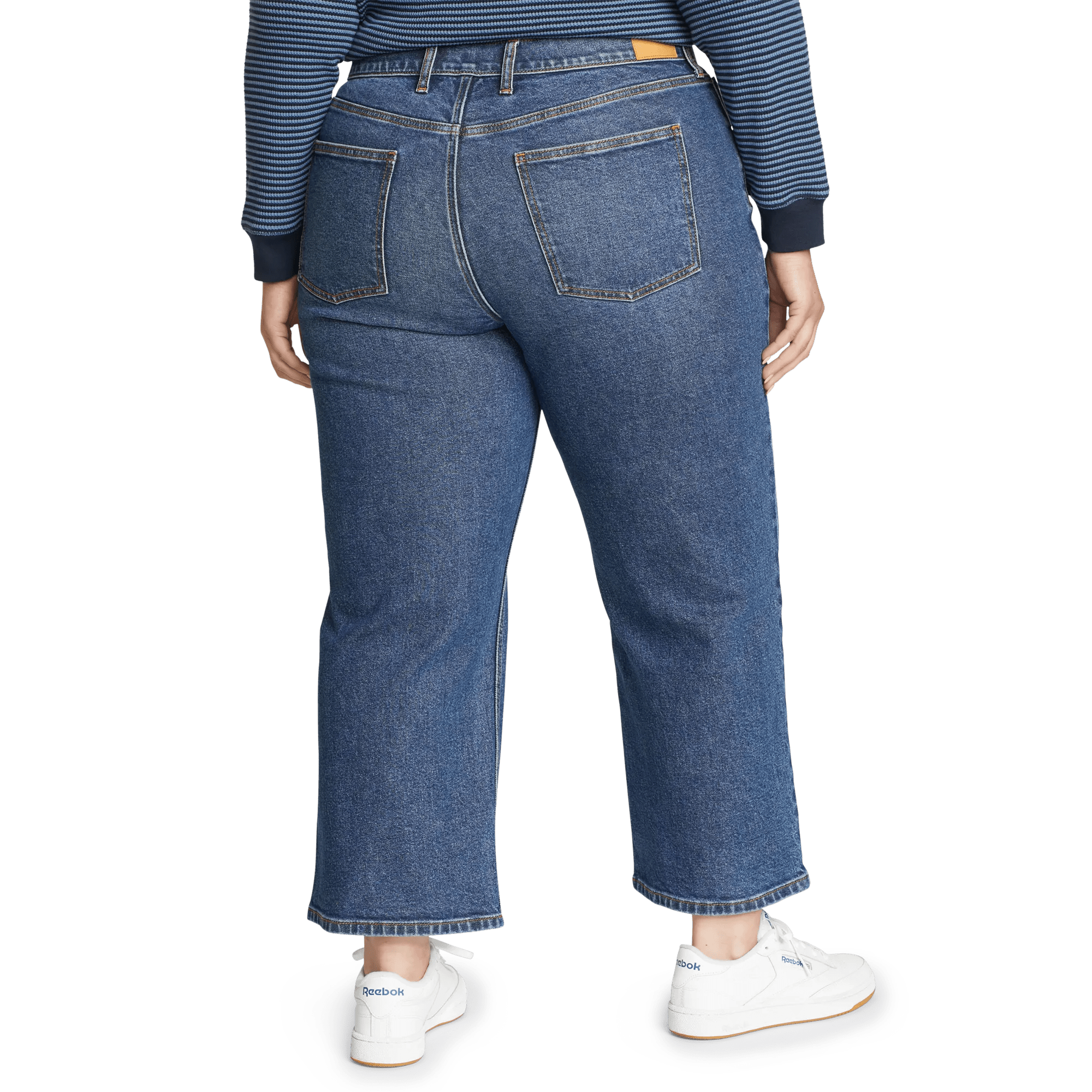 Authentic Everyday High-Rise Cropped Jeans