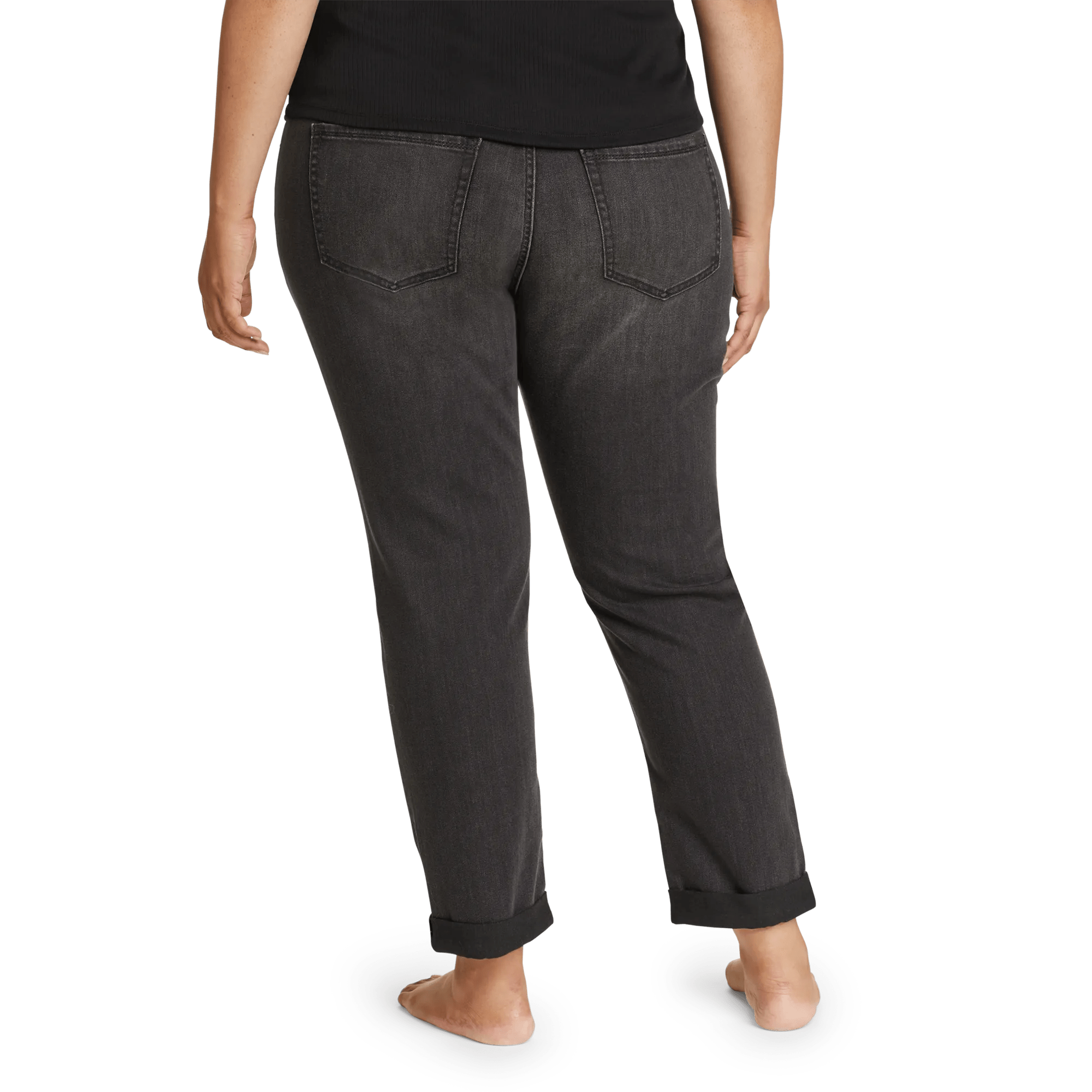 Boyfriend Mid-Rise Jeans - Slim Fit