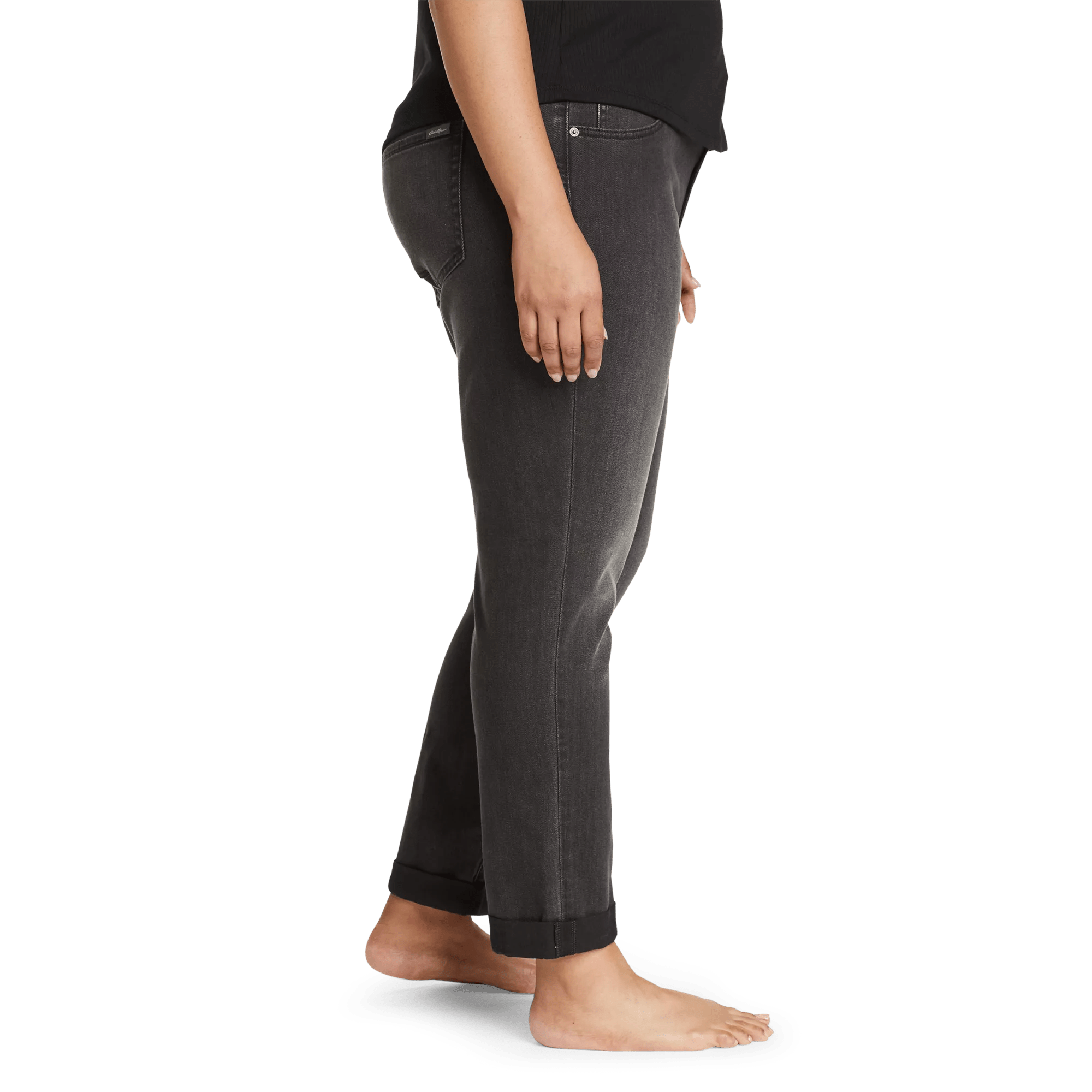 Boyfriend Mid-Rise Jeans - Slim Fit