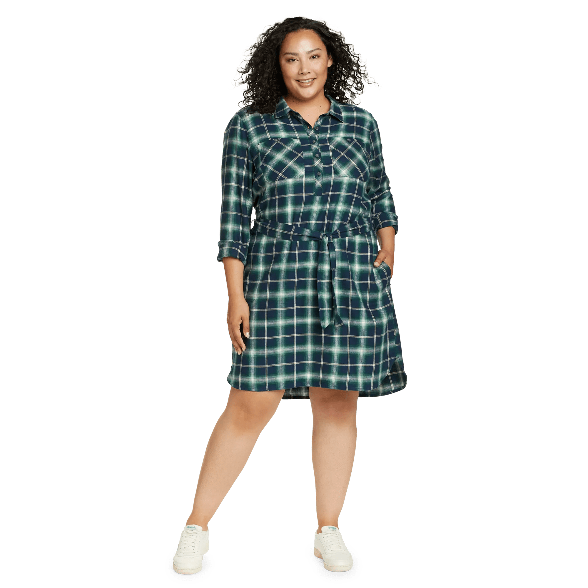 Fremont Flannel Shirt Dress