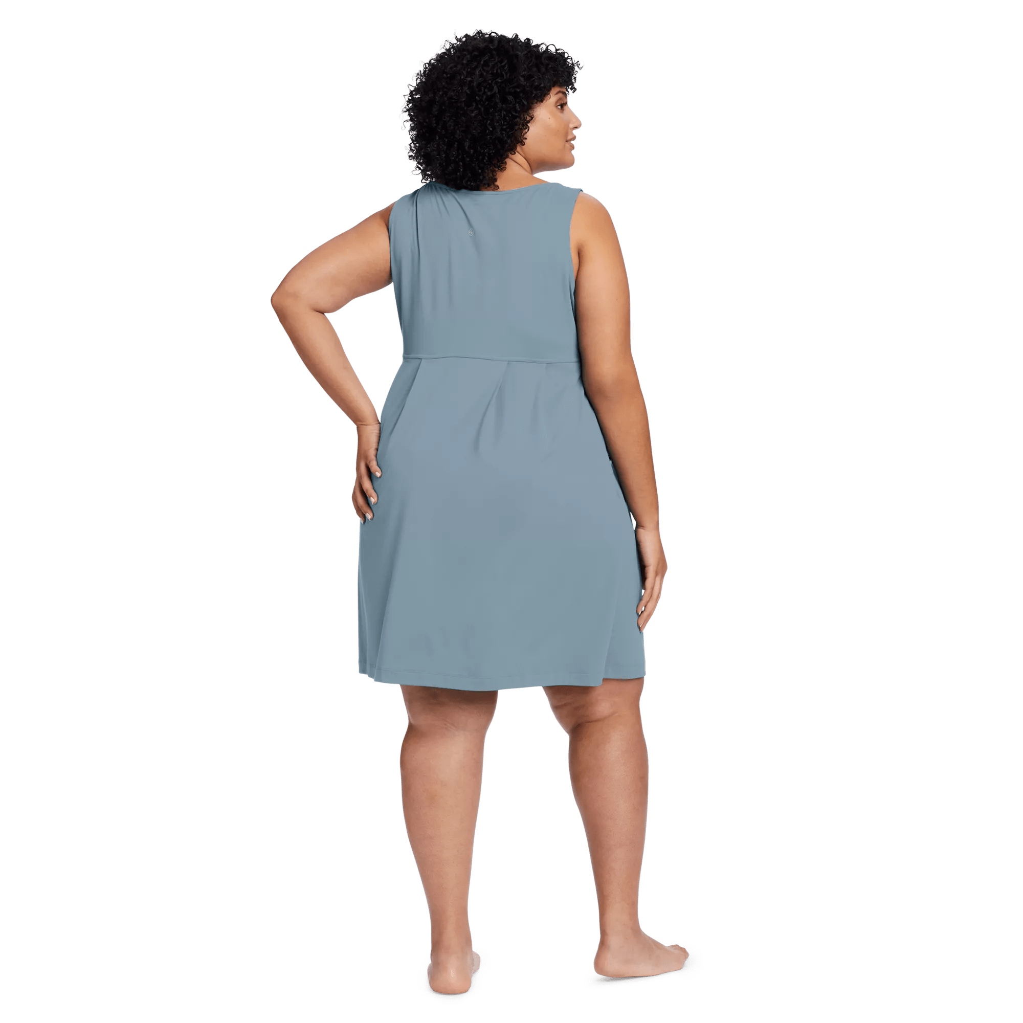 Aster Crossover Dress - Solid