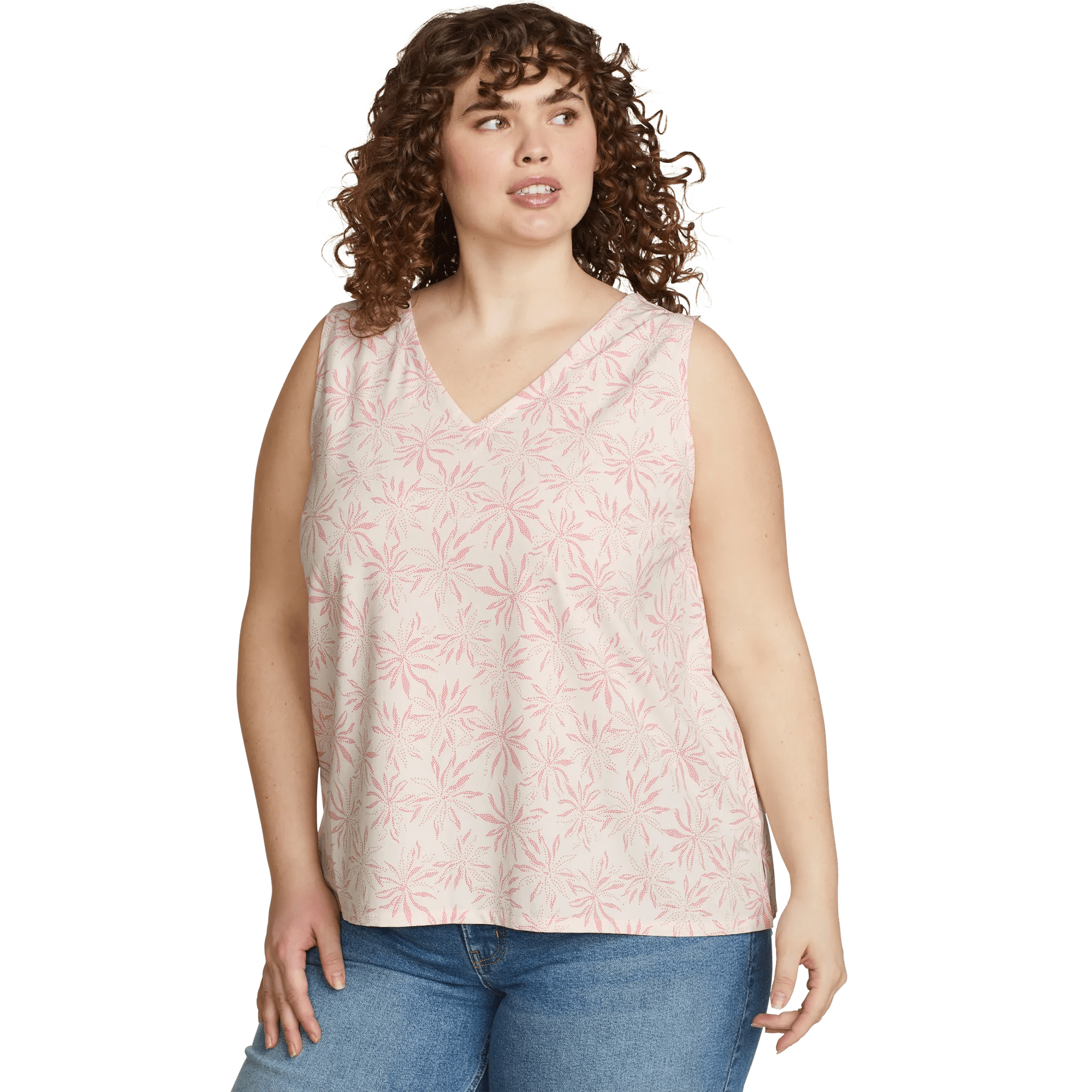 Departure V-Neck Tank Top - Print