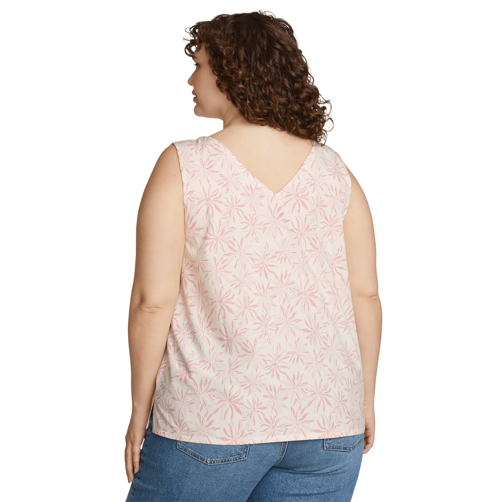 Departure V-Neck Tank Top - Print