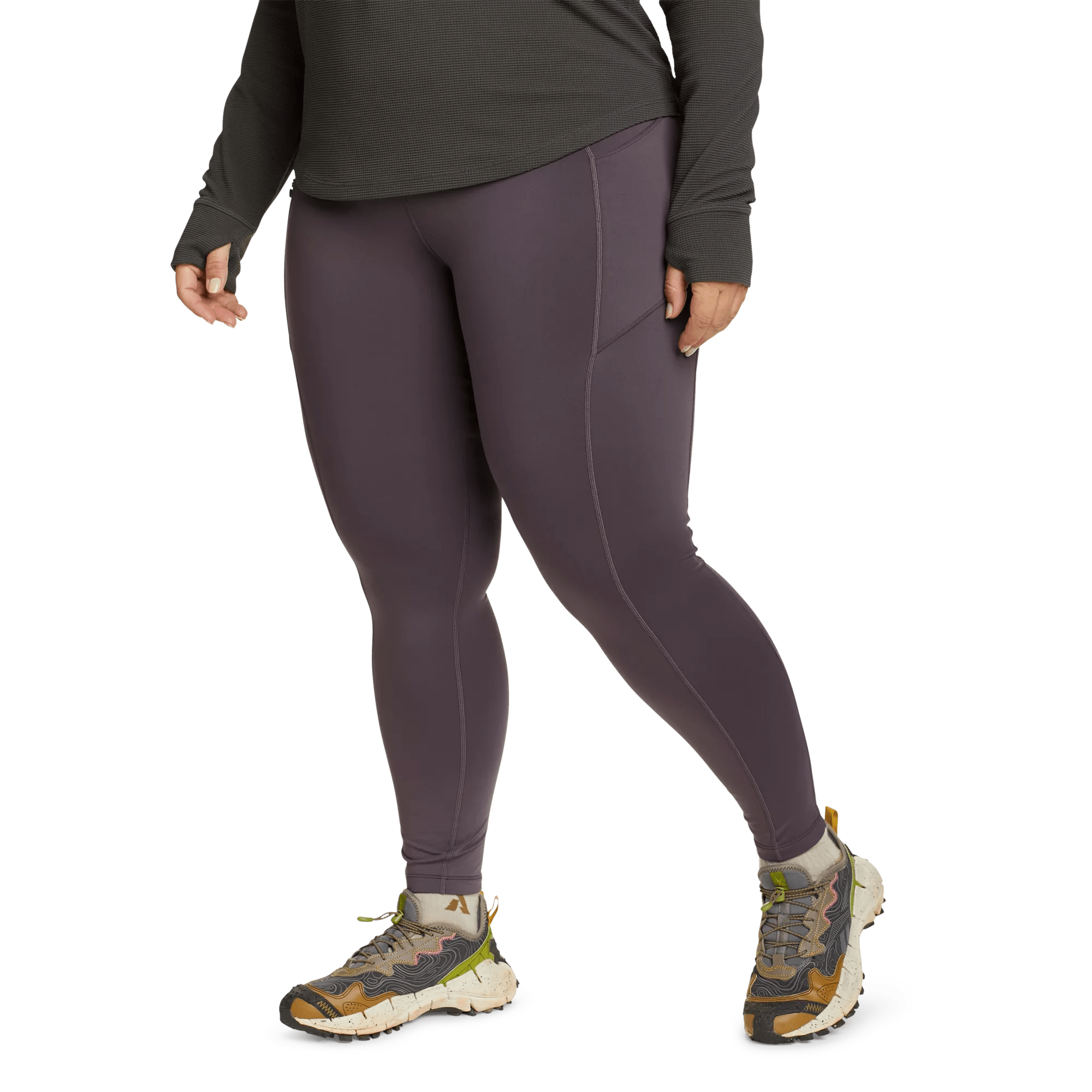 Crossover Winter Trail Adventure High-Rise Leggings