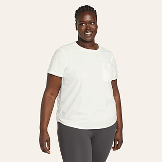 Womens Departure Short-Sleeve Pocket T-Shirt