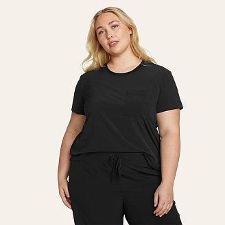 Womens Departure Short-Sleeve Pocket T-Shirt