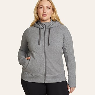 Womens Motion Cozy Camp Full-Zip Sweatshirt