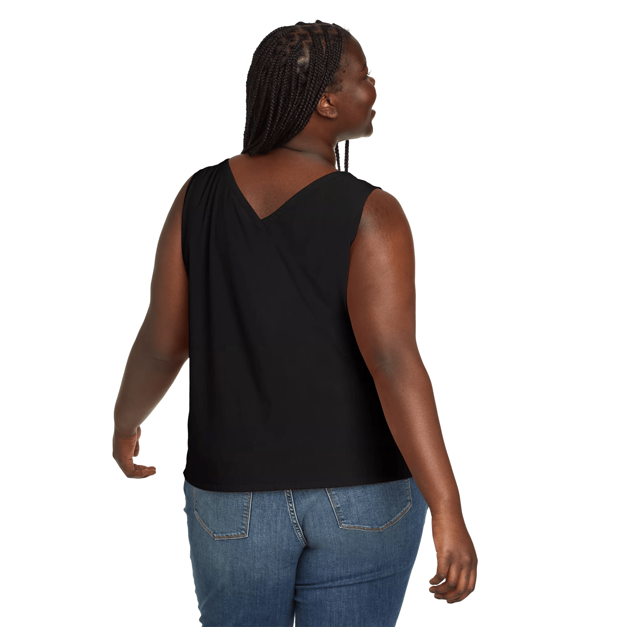 Departure V-Neck Tank Top - Solid