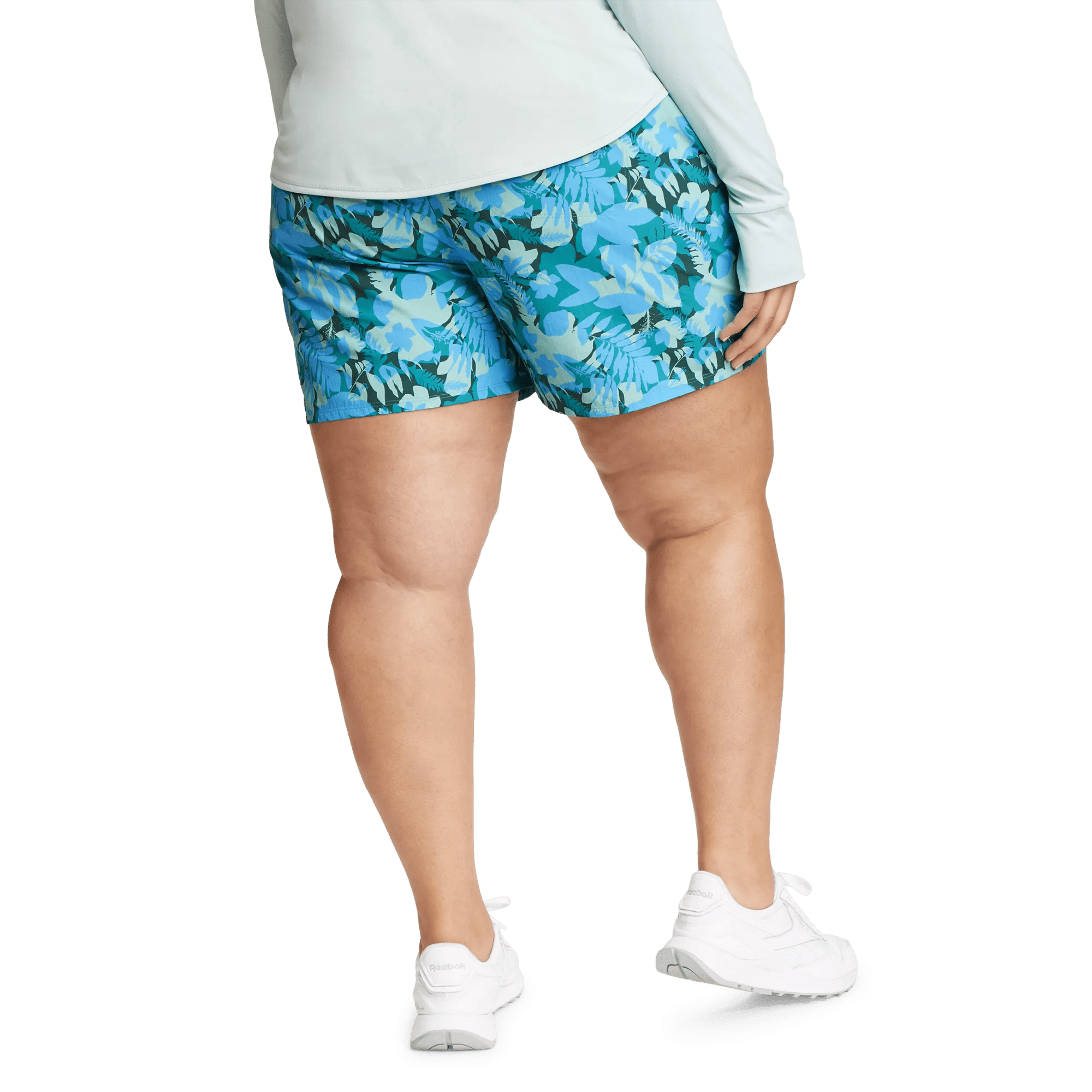 Tidal High Rise Shorts - Print