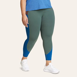 Women's Guide Trex 7/8-Length Color Block Leggings