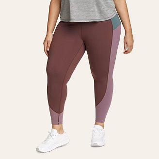 Womens Guide Trex 7/8-Length Color Block Leggings