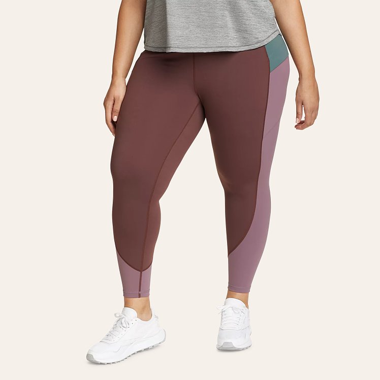 Plus size color block leggings sale