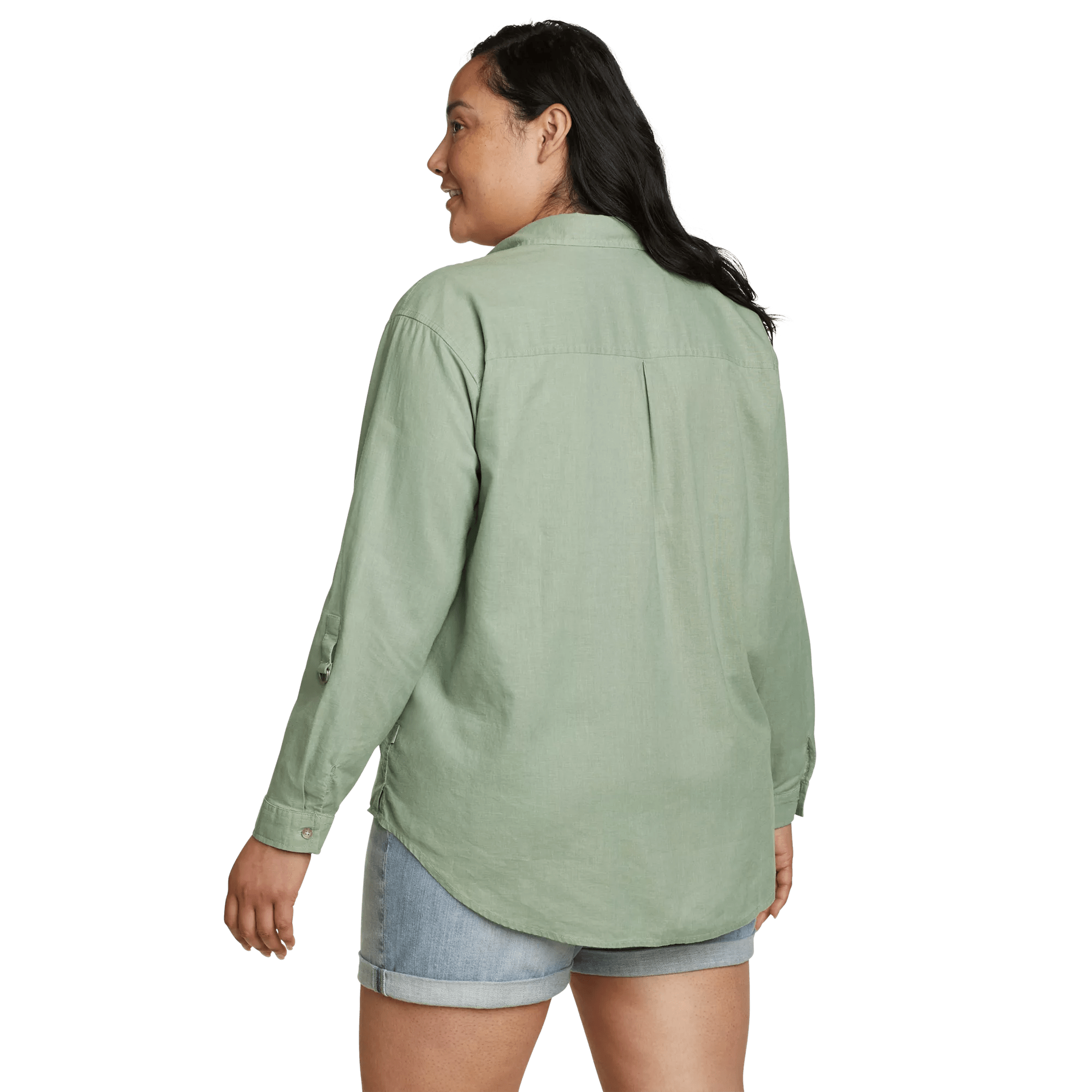 EB Hemplify Long-Sleeve Beach Shirt
