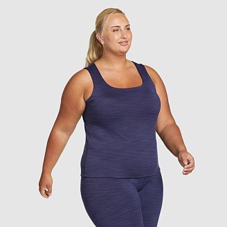 Womens Solstice Peak Ribbed Tank Top