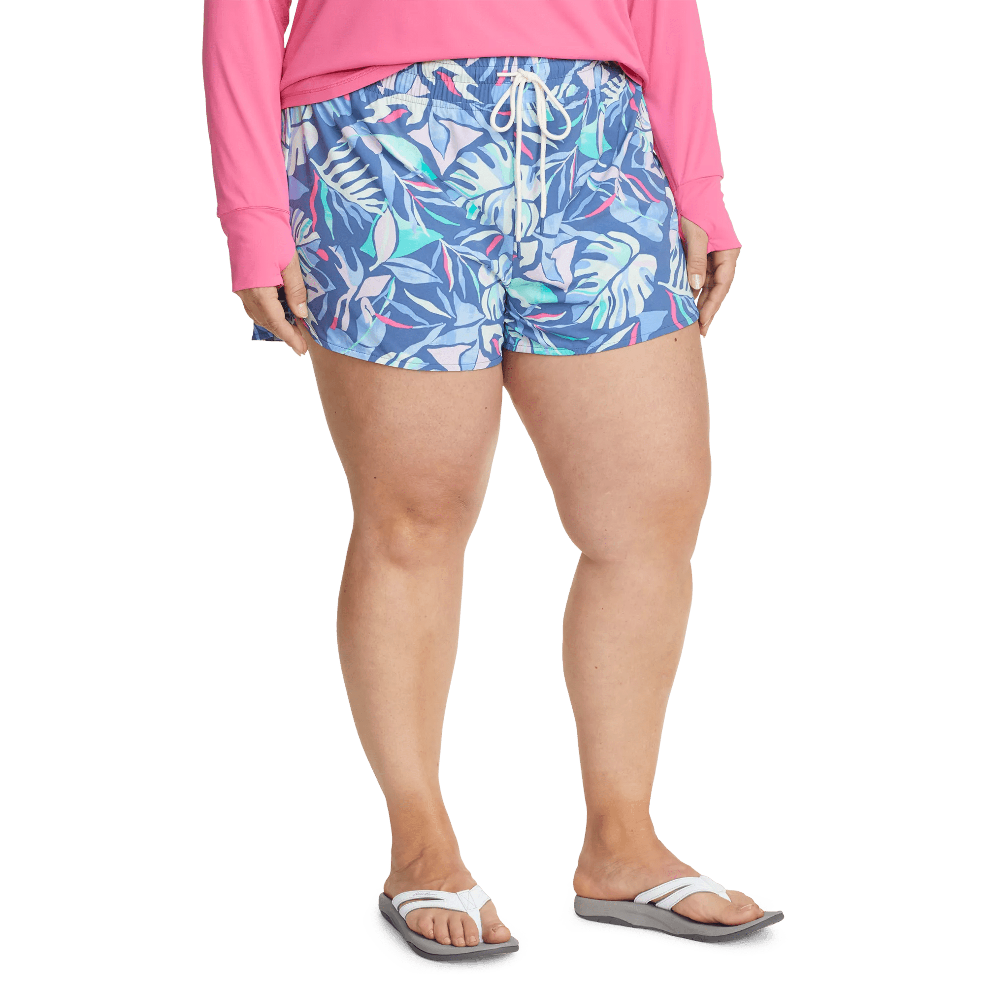 Tidal 3" High-Rise Shorts - Print