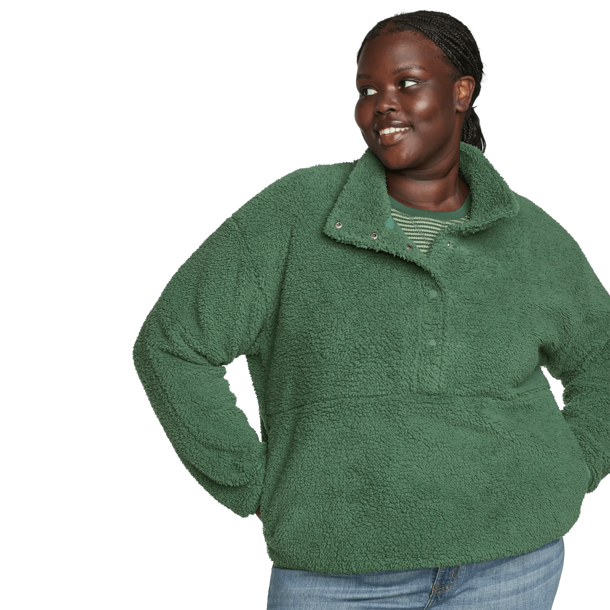 Cabinscape Fleece Pullover