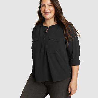 Women's Departure 1/2-Placket Pullover