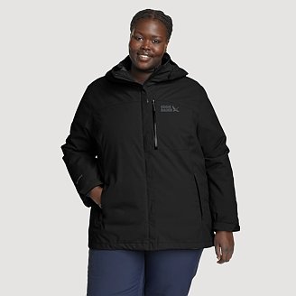 Image of Women's Powder Search 3-In-1 Waterproof Hooded Ski Jacket