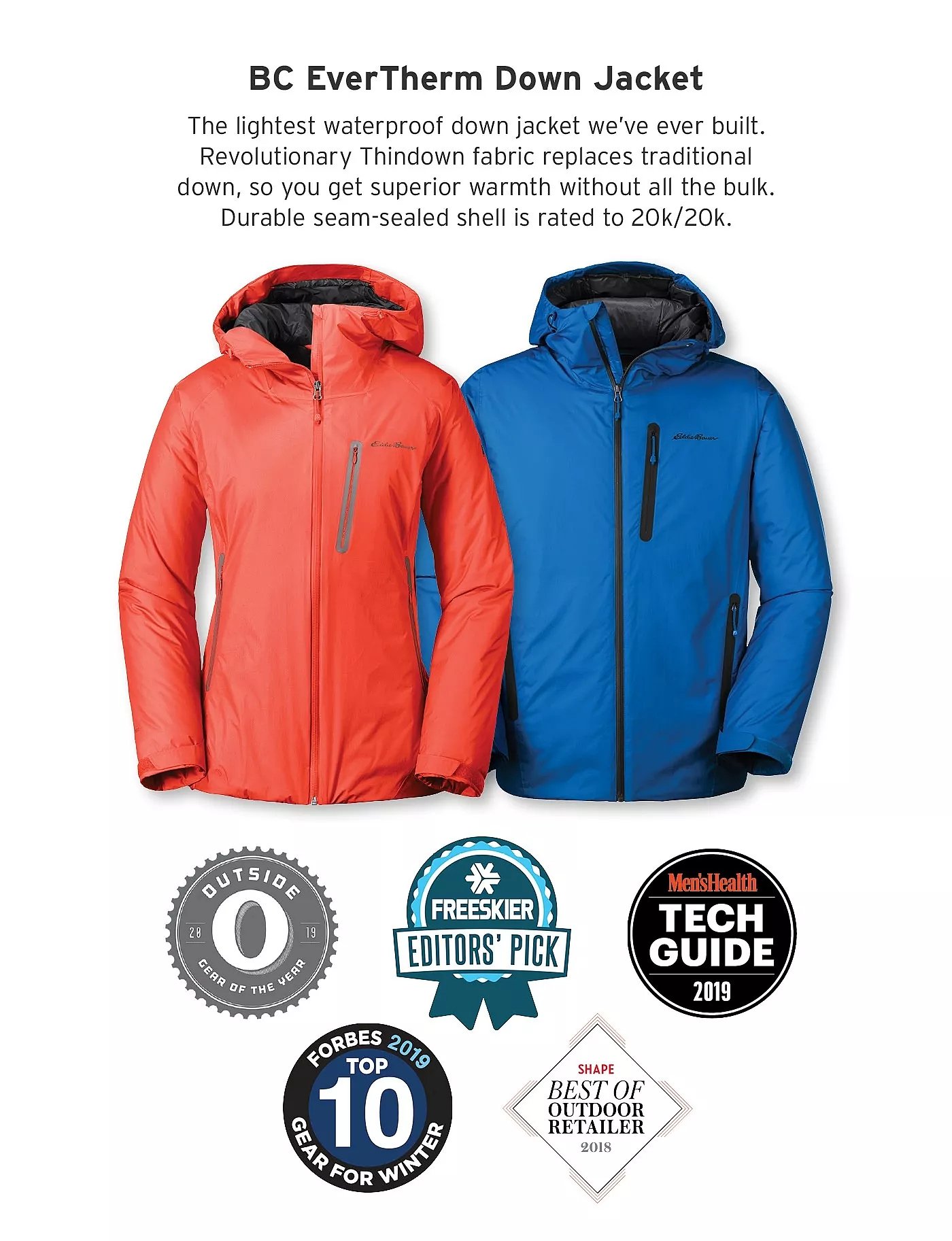 Eddie bauer bc evertherm jacket best sale