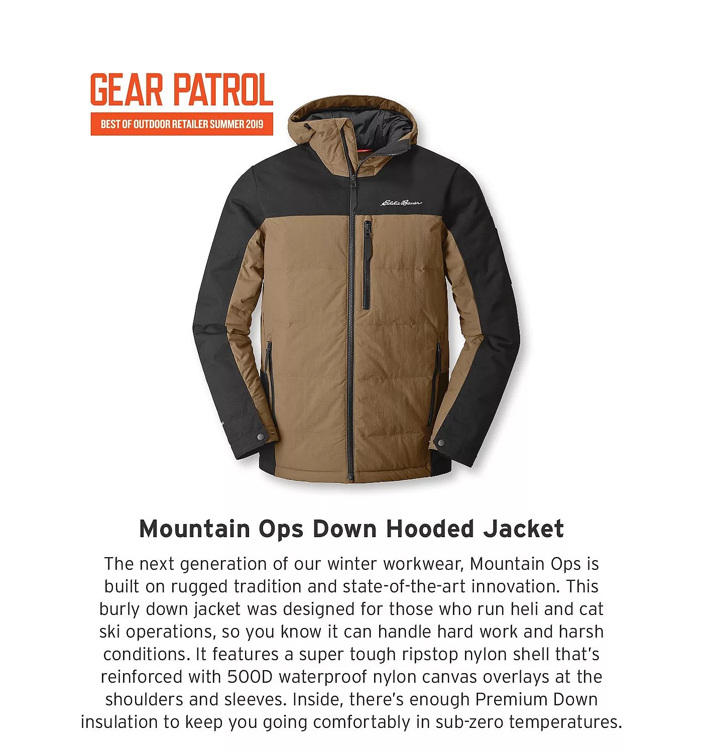 Eddie bauer mountain ops jacket hotsell