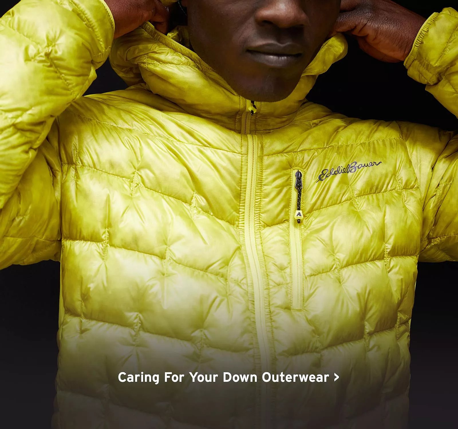 Eddie bauer down jacket losing feathers store